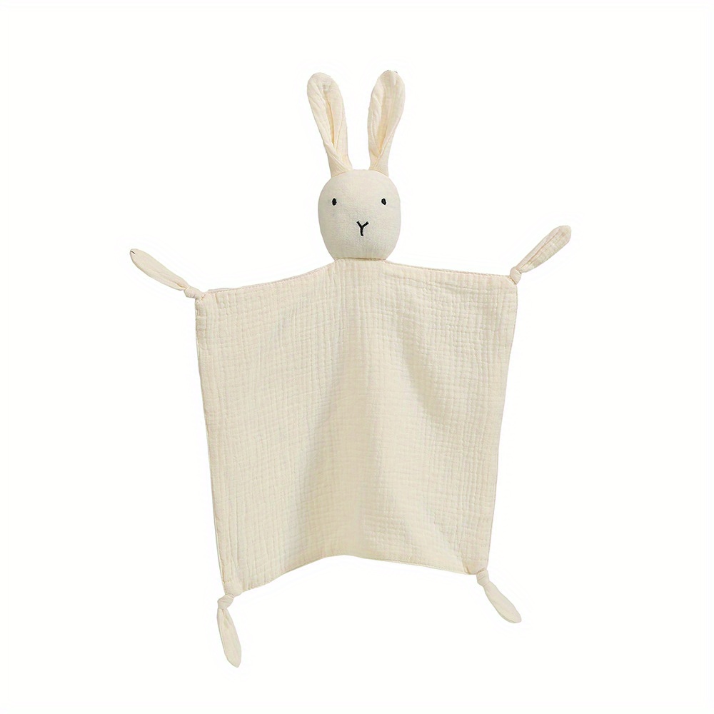 Baby Hand Towel Cartoon Animal Rabbit Plush Kitchen Soft Hanging