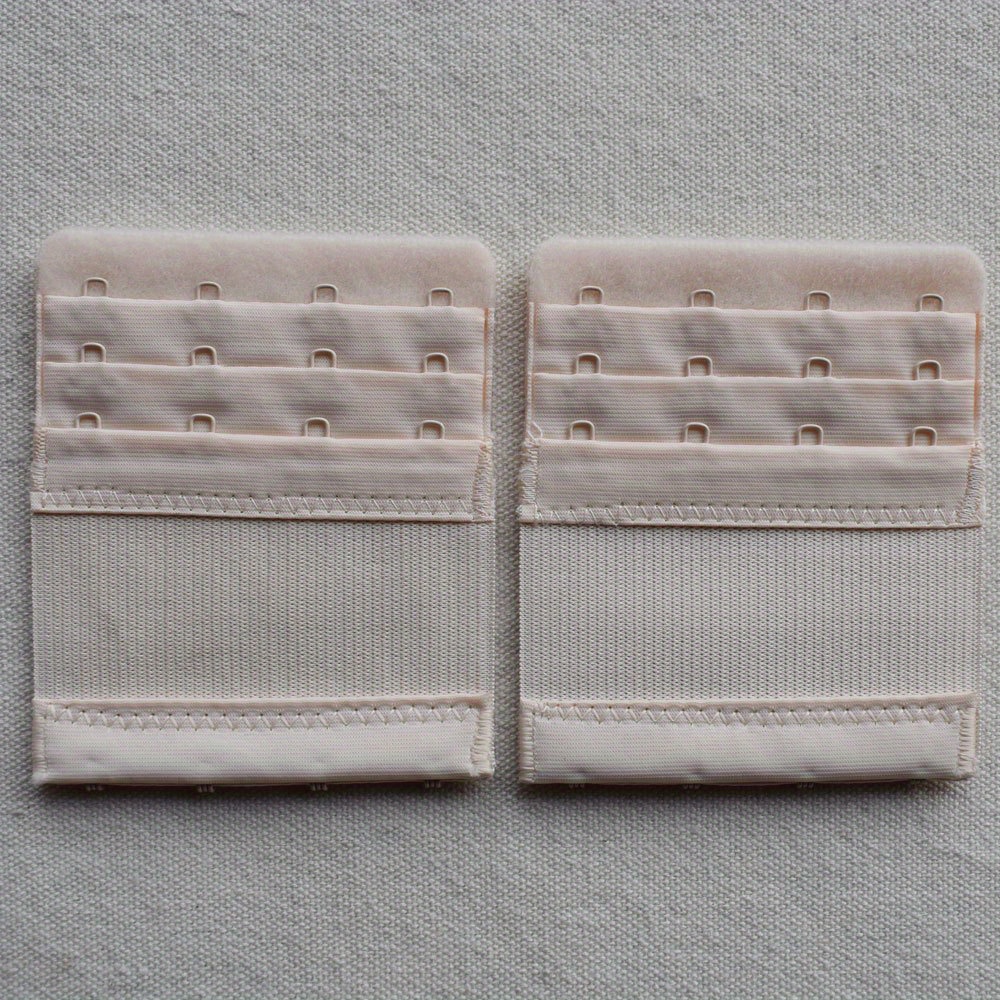2pcs Elastic Bra Extenders Soft & Adjustable Women's Lingerie Accessories