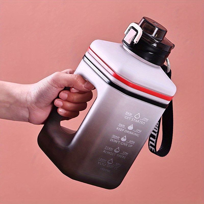 2.2L Large Capacity Water Bottles Outdoor Sports Gym Half Gallon