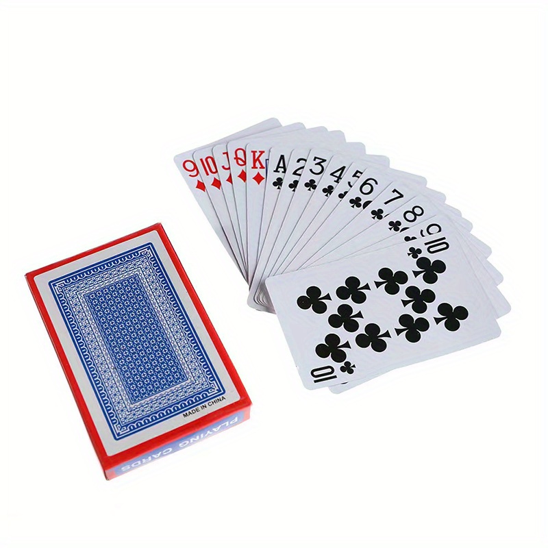 Playing Cards, Poker Size Standard Index, 12 Decks Of Cards (6 Blue And 6  Red), For Blackjack, Euchre, Canasta, Pinochle Card Game, Casino Grade