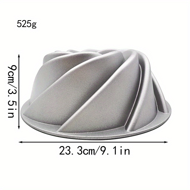 Double sided Non stick Spiral Cake Pan Cast Aluminum Hollow - Temu