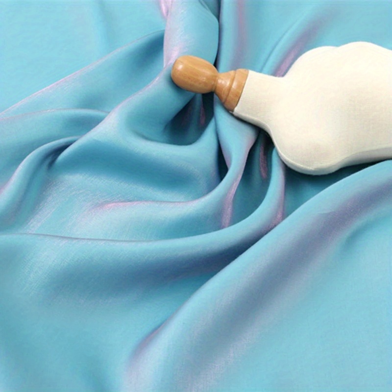 100% Silk Royal Blue Color 19mm Silk Satin Fabric for Dress Shirts,  Pajamas, Evening Dress, DIY Handmade, Sell by the Yard, Made in China 