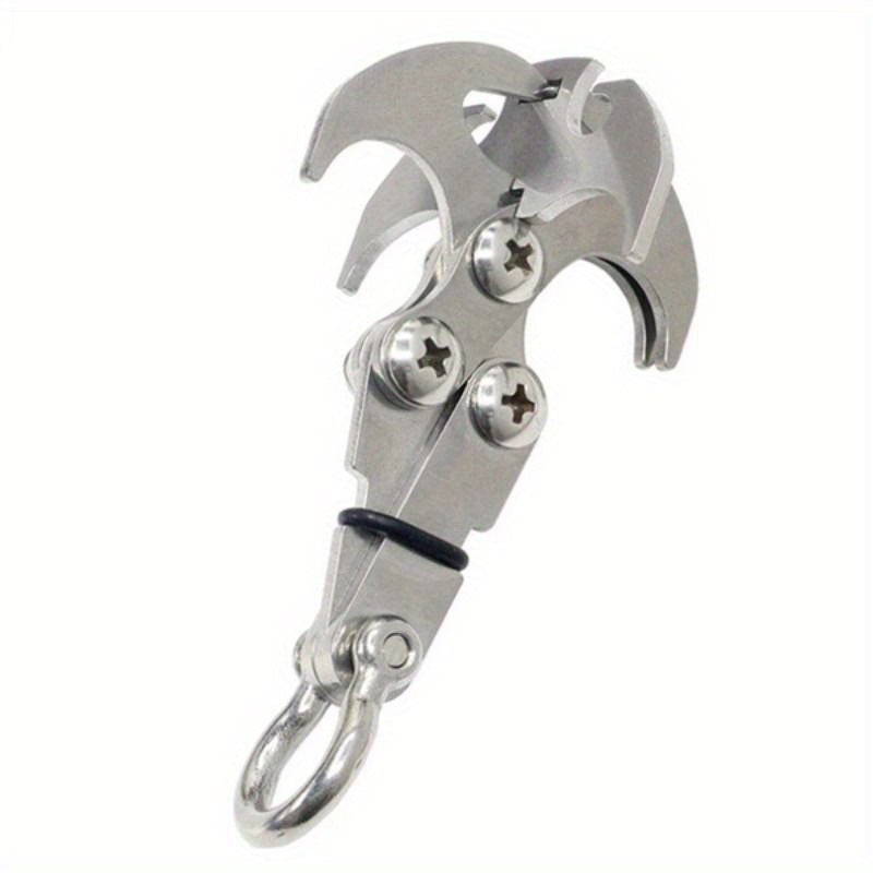 Goxawee Stainless Steel Folding Grappling Hook - Temu Canada