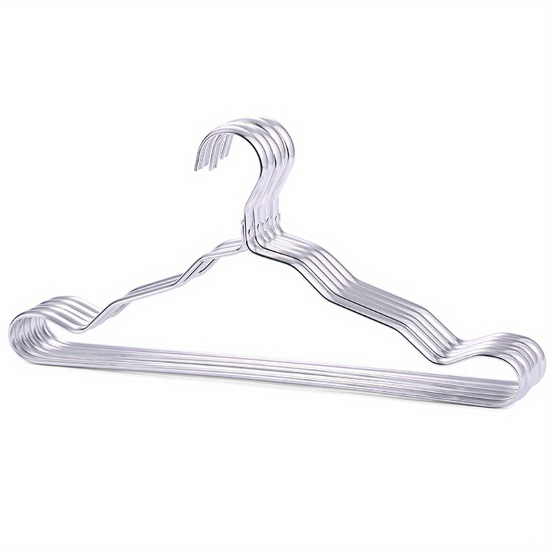 Space Aluminum Alloy Hanger Rust Proof Fade Proof Dual Use Non Trace