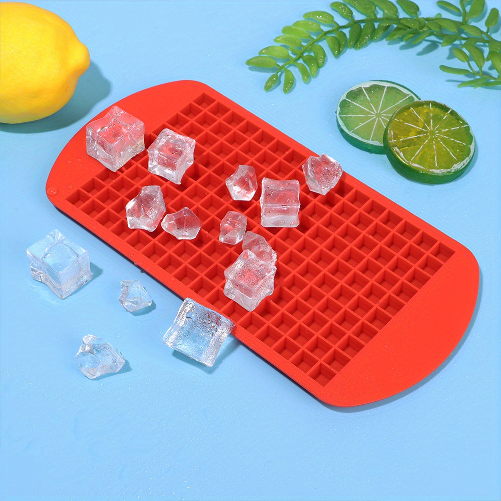 1pc Ice Cube Tray 160 Grids Silicone Fruit Ice Cube Maker Diy Small