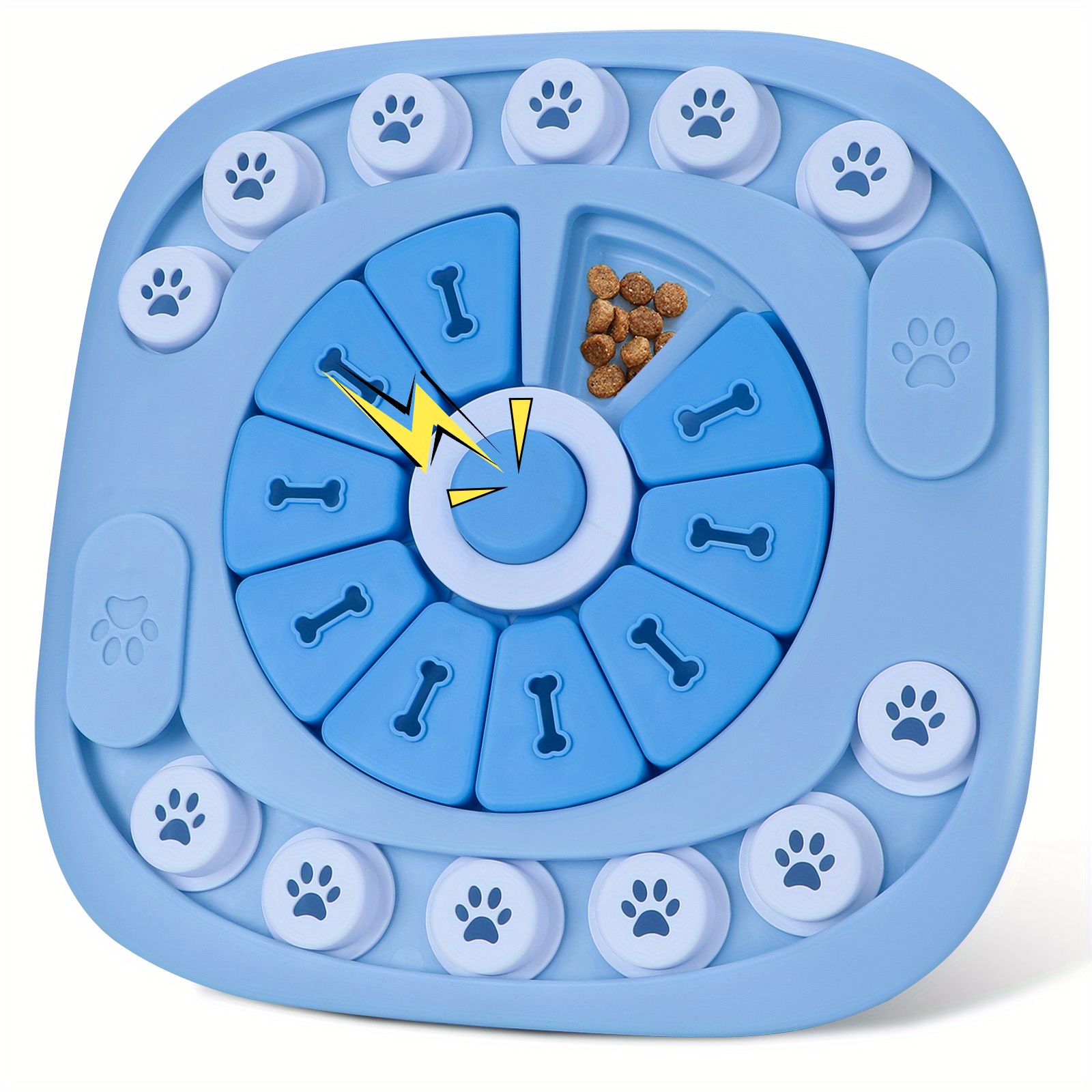 Interactive Dog Puzzle Toy With Squeaker - Slow Feeder For Small, Medium,  And Large Dogs - Promotes Mental Stimulation And Healthy Eating Habits -  Temu