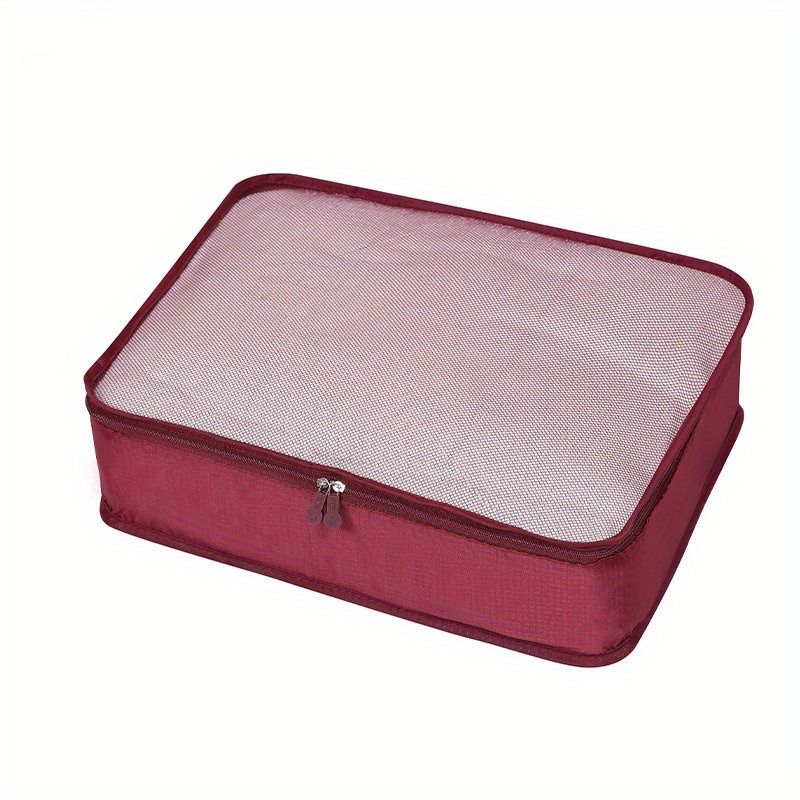 Bolsas de viaje portátiles para colgar, organizador de maleta, cubos de  embalaje para viajes, inserto de armario de mano, bolsas de viaje de gran