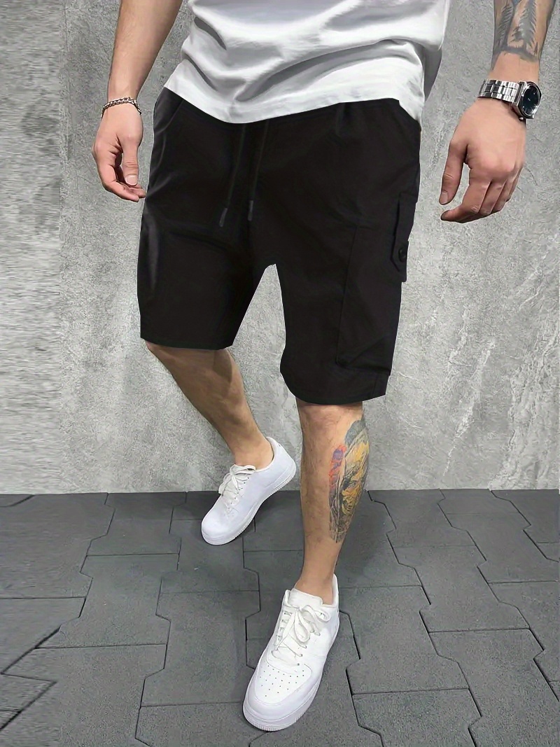 Cargo Shorts Mens Casual Solid {region Name}