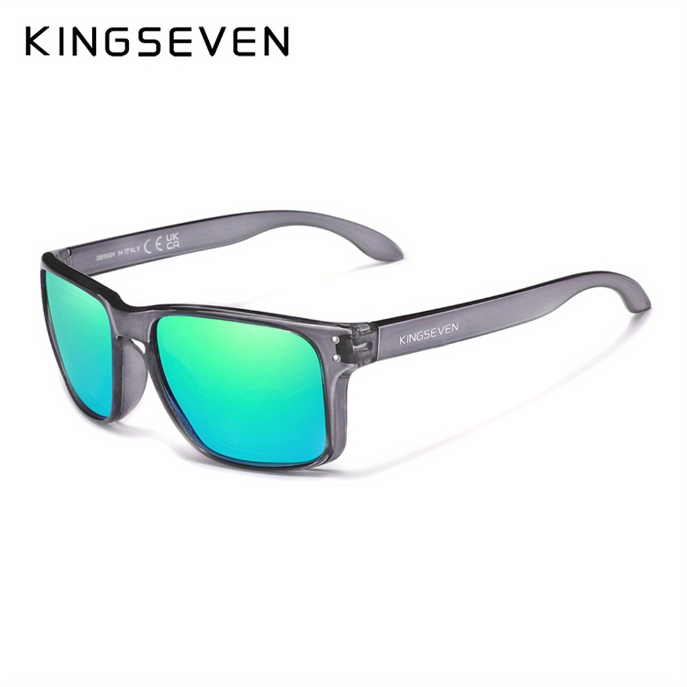 Gafas De Sol Polarizadas Lentes Para Hombre Cuadrado Sport Espejo Men  Sunglasses