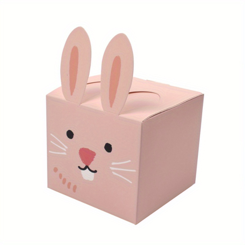 Square Cute Gift Box Cute Bear Rabbit Special Shaped Gift - Temu