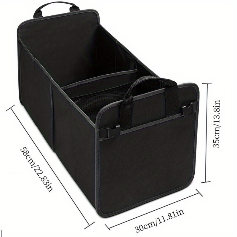 Maximize Car's Storage Space Foldable Trunk Organizer - Temu