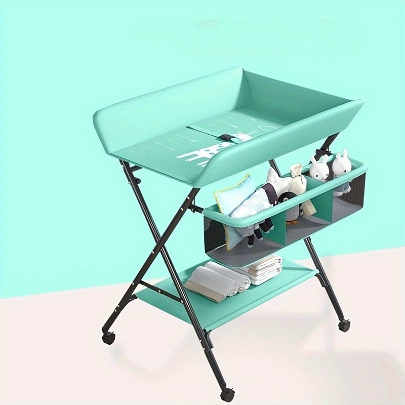 Table À Langer Portable Pour Bébé, Table À Langer Pliable, Tapis À Langer  Imperméable, Organisateur De Pépinière Mobile Pour Les Essentiels Du  Nouveau-né (gris) - Bébé Et Maternité - Temu