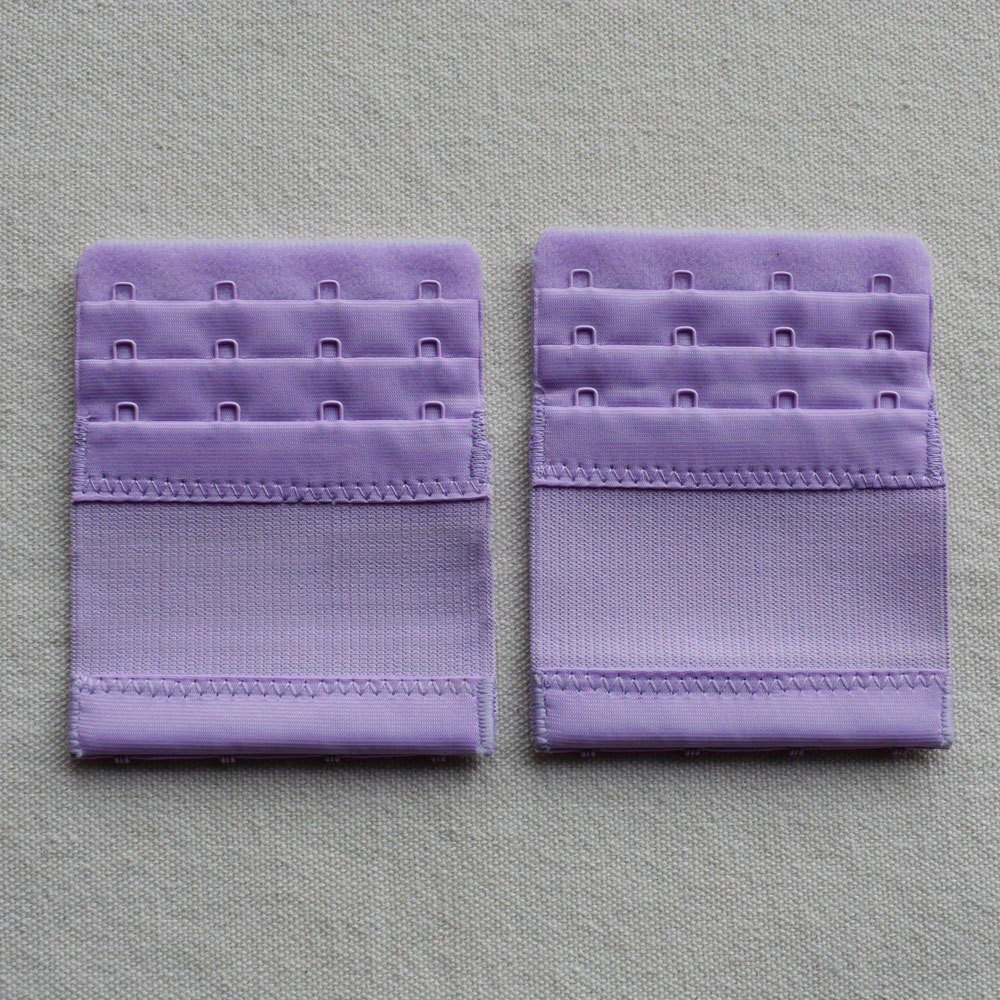 2pcs Elastic Bra Extenders Soft & Adjustable Women's Lingerie Accessories