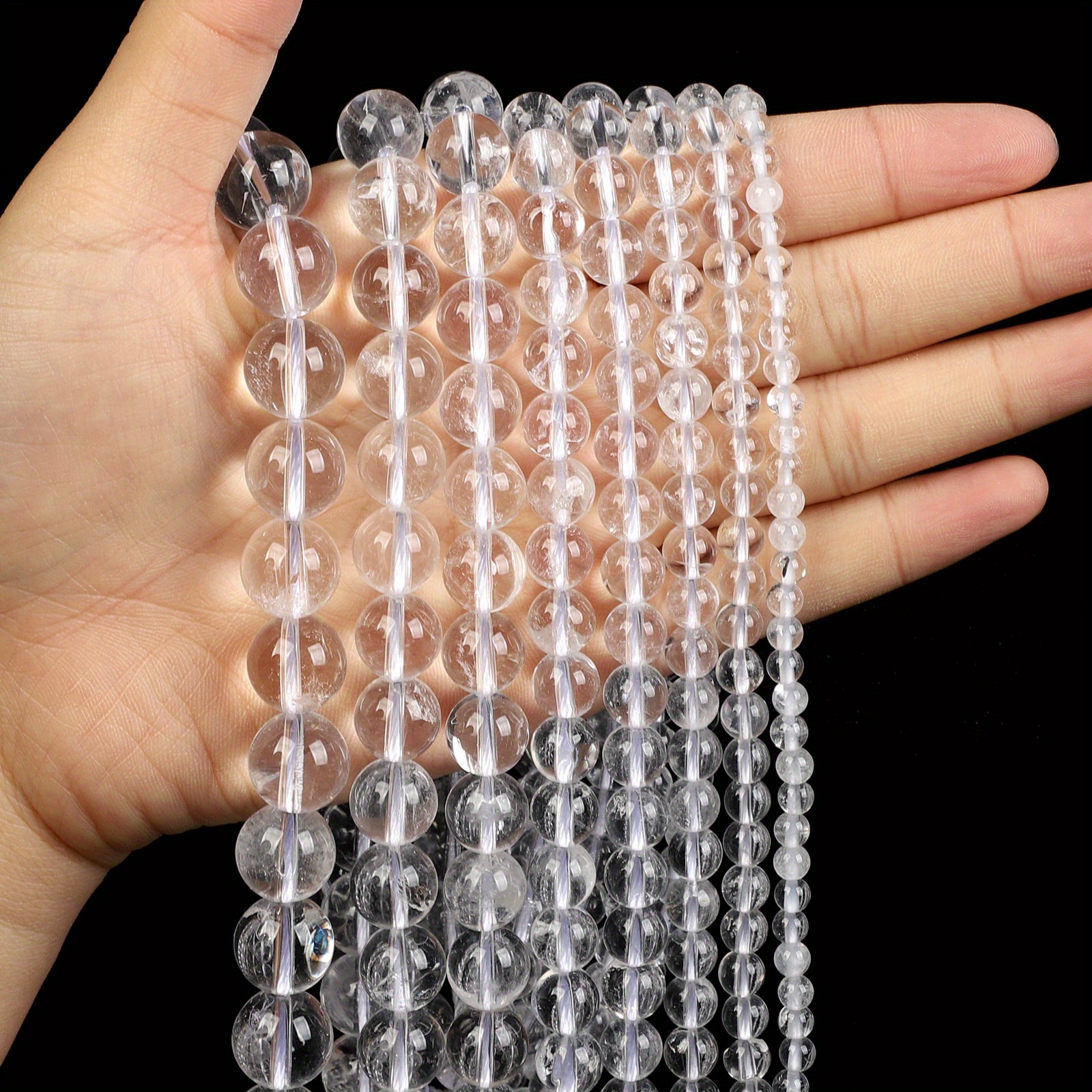 Orange Striped Agate Beads 6mm – Natural Stone Beads For Jewelry Making & Healing Crystal Energy