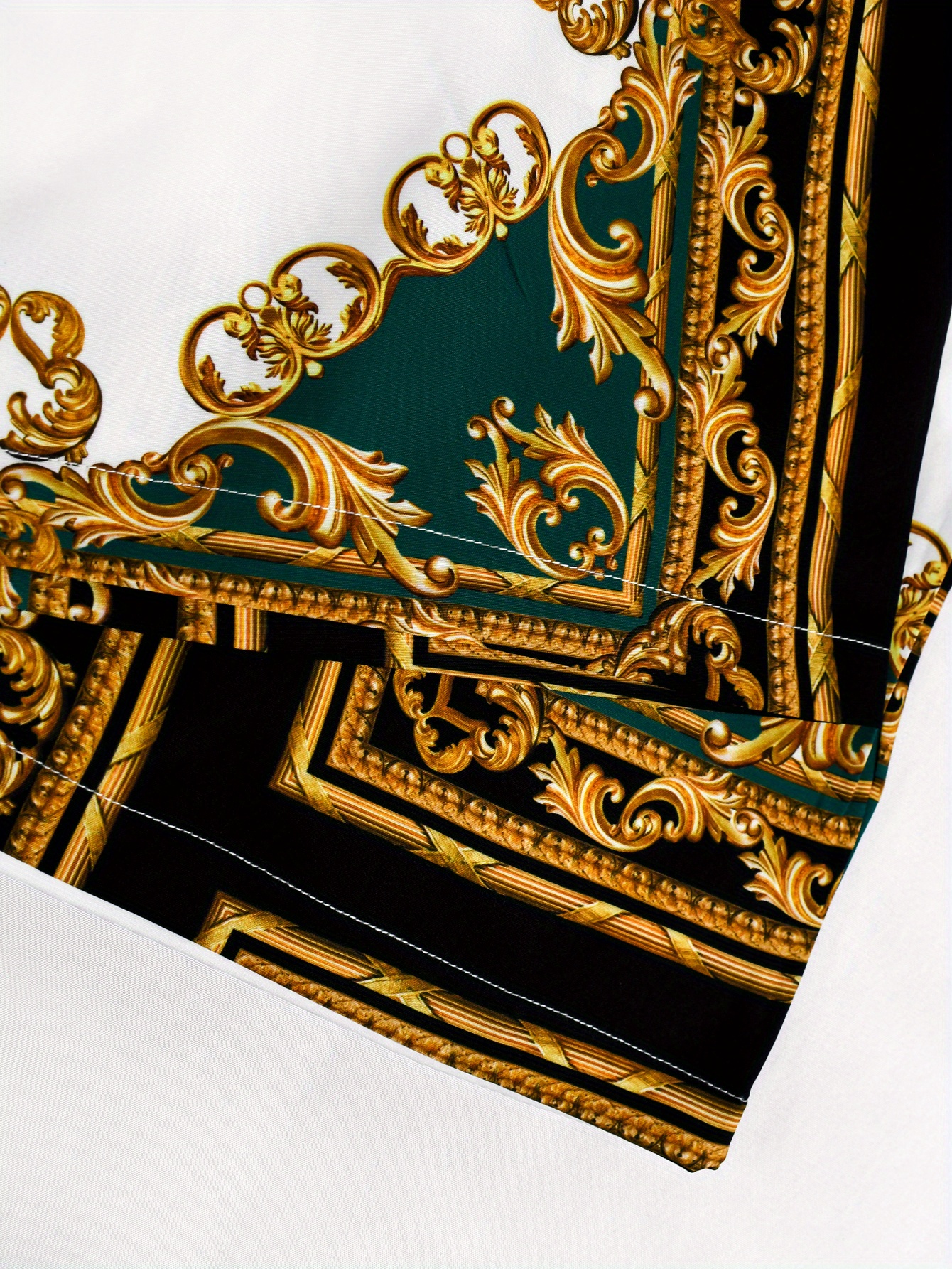 Hawajski nadruk męski 2 sztuki zapinana koszula i szorty ze Temu Poland