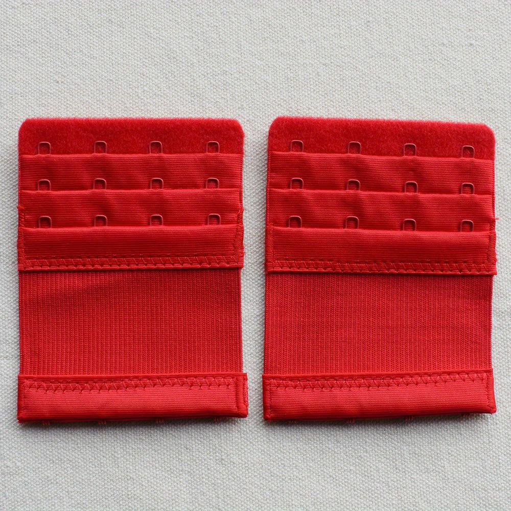 2pcs Elastic Bra Extenders Soft & Adjustable Women's Lingerie Accessories