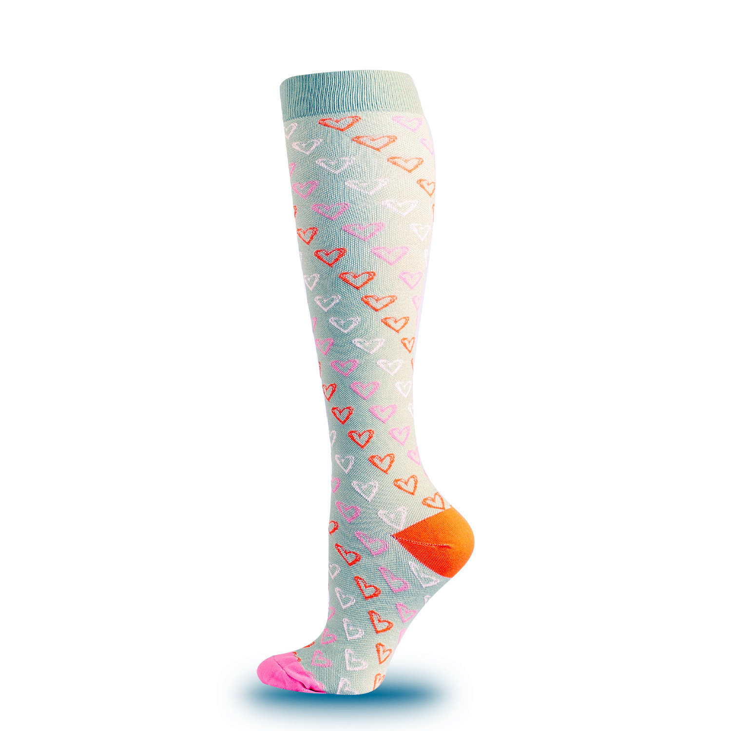 Breathable Compression Socks for Men and Women - Sports Support