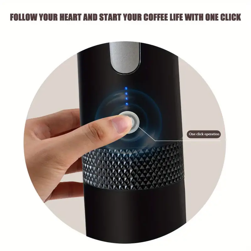 1 pack portable wireless electric coffee maker coffee powder capsule charging outdoor travel car coffee maker details 1