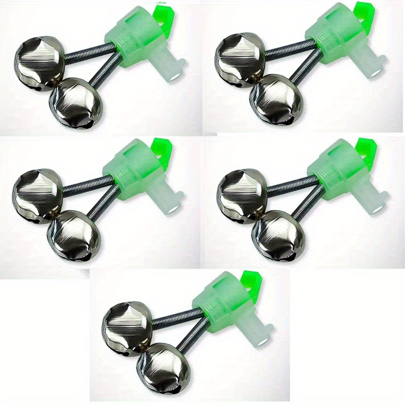 Dual Alert Fishing Bell Clips Rods Easily Detect Bites Catch - Temu