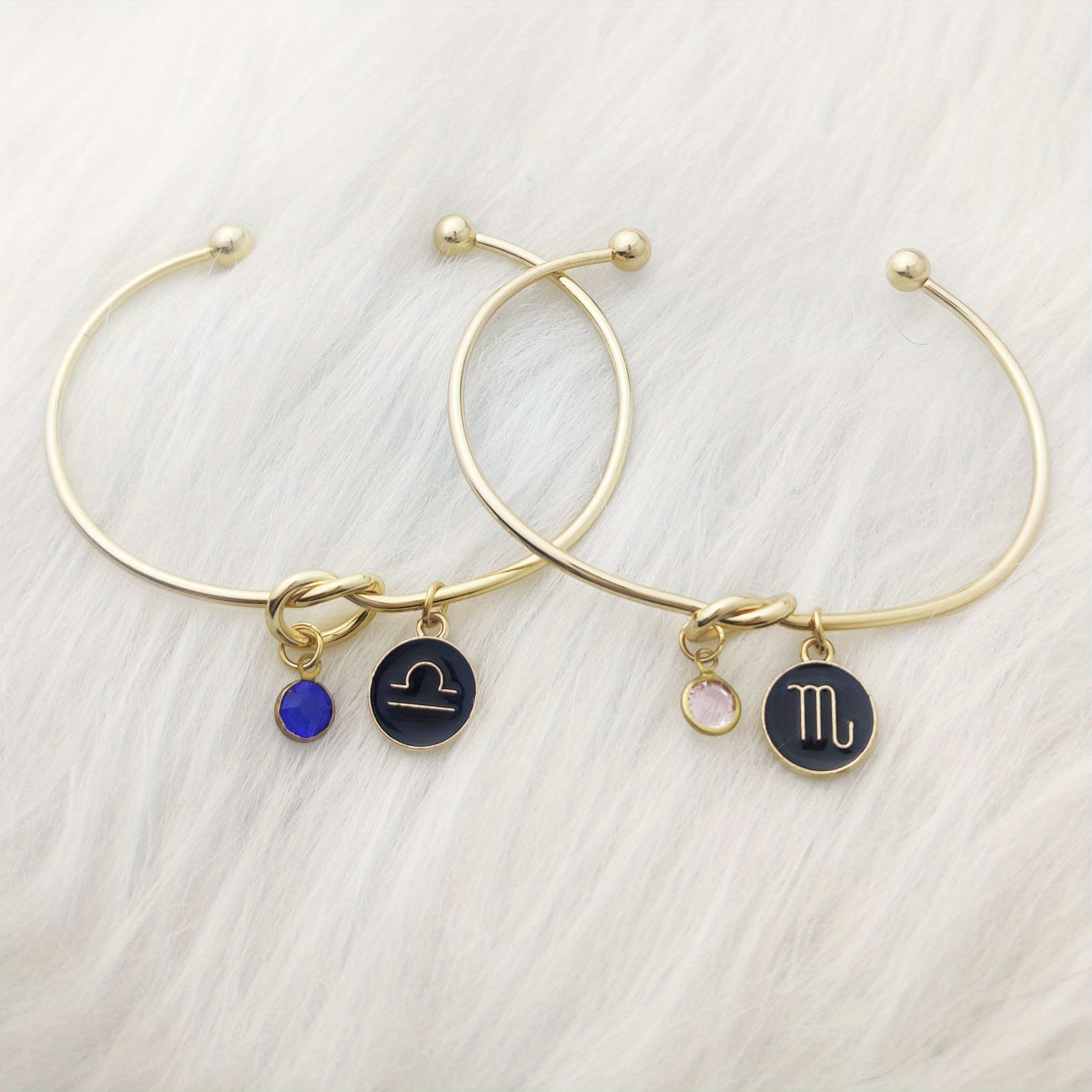 Louisa Secret Birthstone Bracelets For Women, 925 Sterling Silver Dainty Simple Women Charm Link Bracelet, Birthday Anniversary Jewelry Gifts For