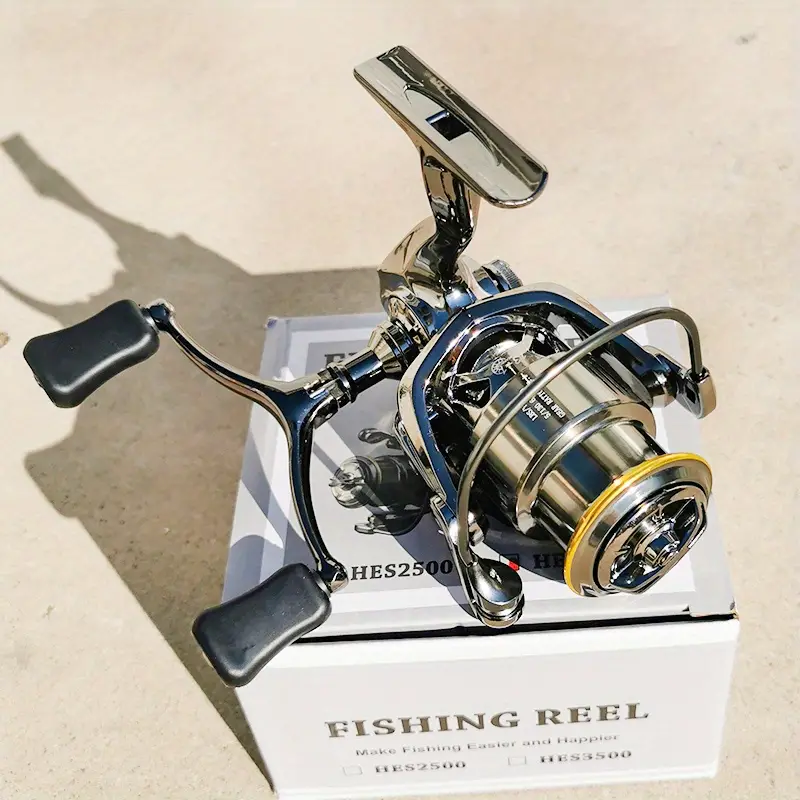 Metal Double Handle Reel Spinning Reel 3500 Left Right Hand - Temu Canada