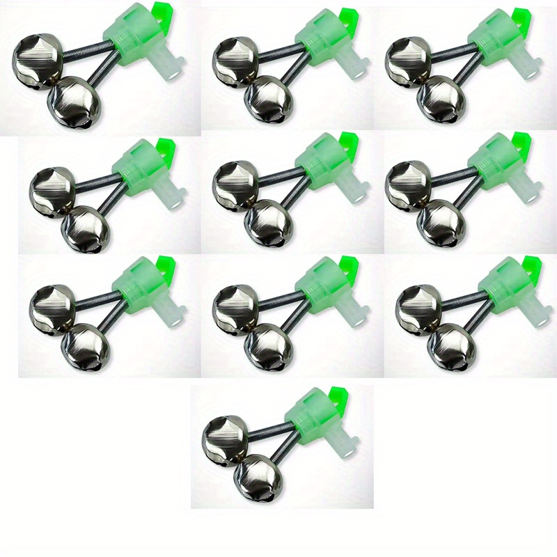 Dual Alert Fishing Bell Clips Rods Easily Detect Bites Catch - Temu