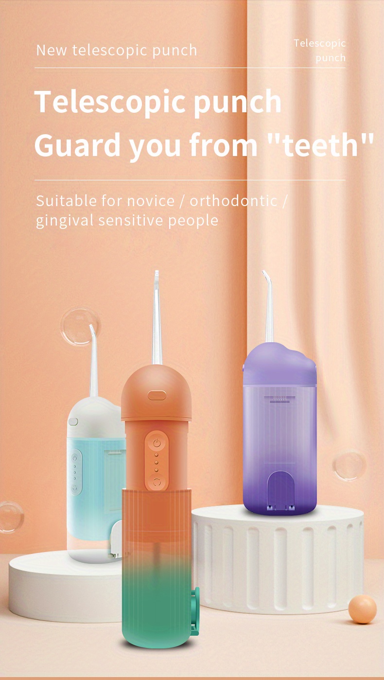 Telescopic Smart Electric Flosser Portable Water Flosser Temu Australia