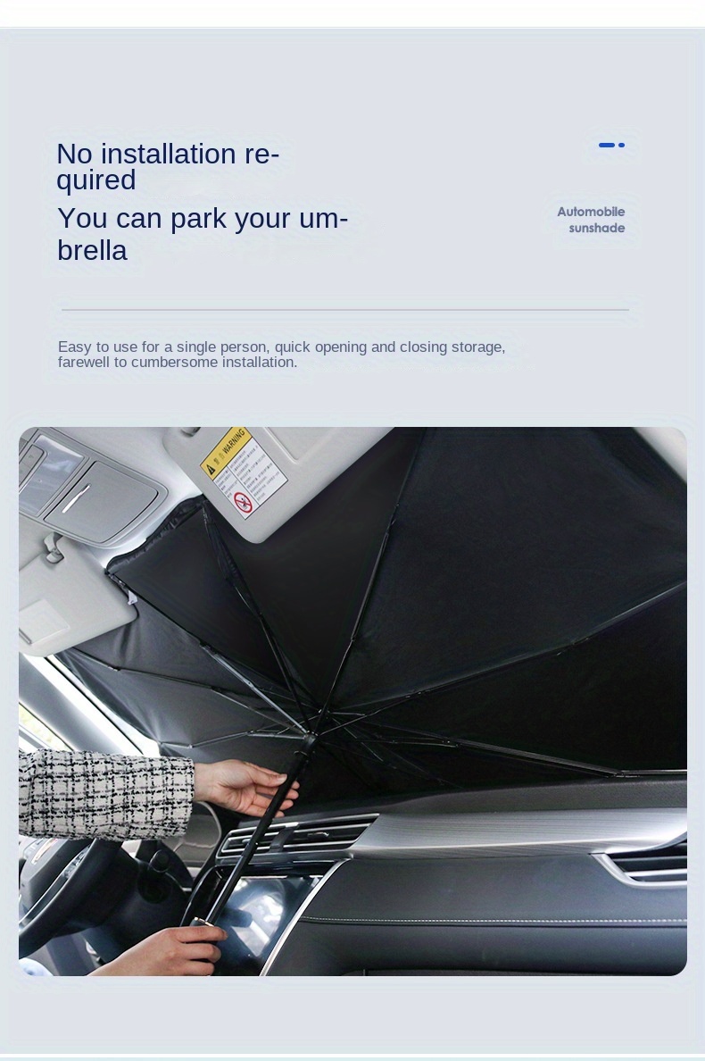 Protect Car Sun Retractable Multifunctional Sunshade - Temu