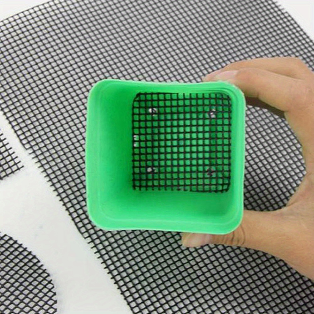 Planter Pot Hole Mesh Pad Bonsai Pot Bottom Grid Mat Mesh Temu