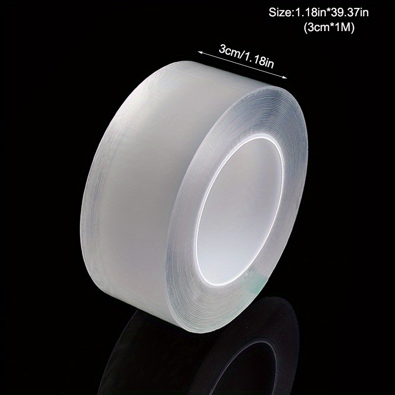 Cinta nano,Nano Tape Rollo Cinta adhesiva de doble cara 30 mm * 3