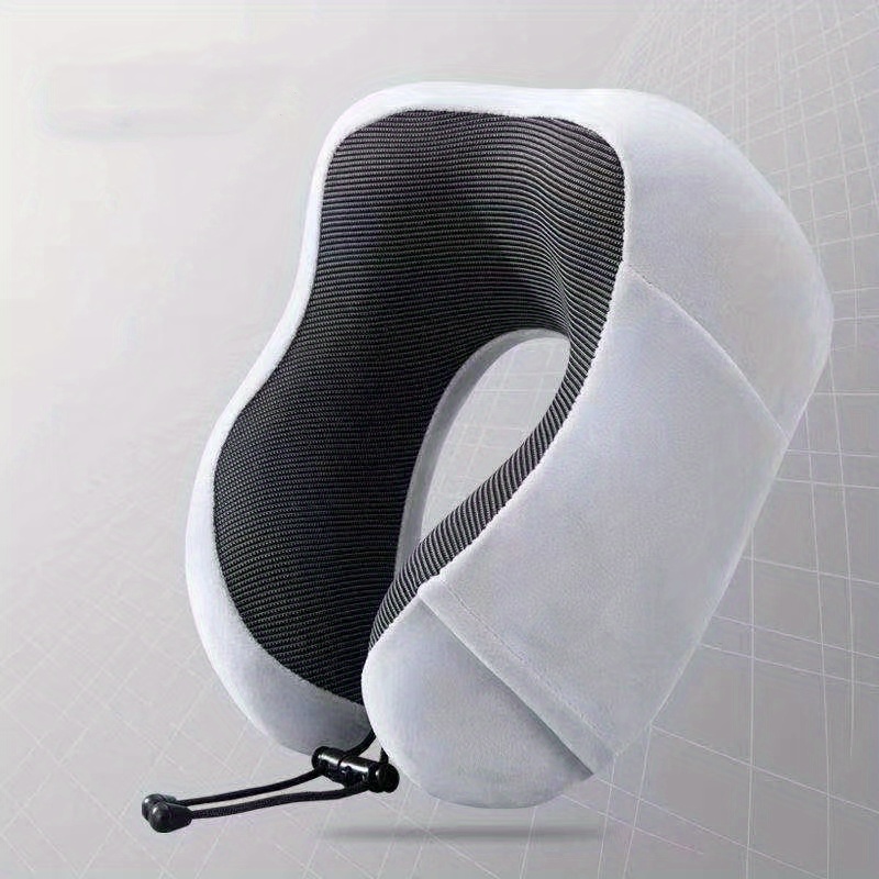 Dropship U Shaped Memory Foam Neck Pillows Soft Slow Rebound Space Travel Pillow  Massage Sleeping Airplane Pillow Neck Cervical Bedding to Sell Online at a  Lower Price