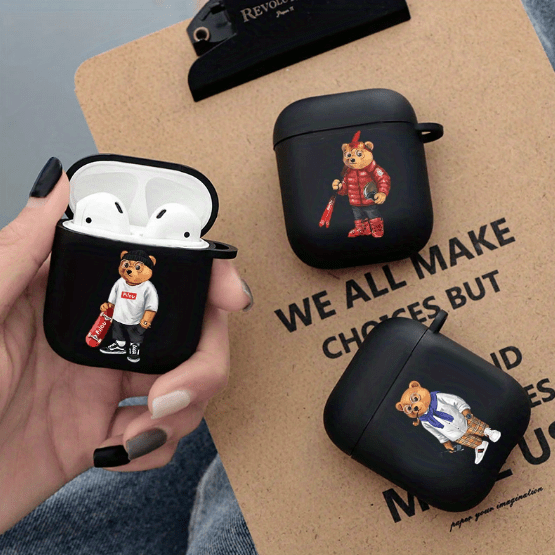 Airpods Silicone Case for Airpods 1 & 2 Food Character Fashion