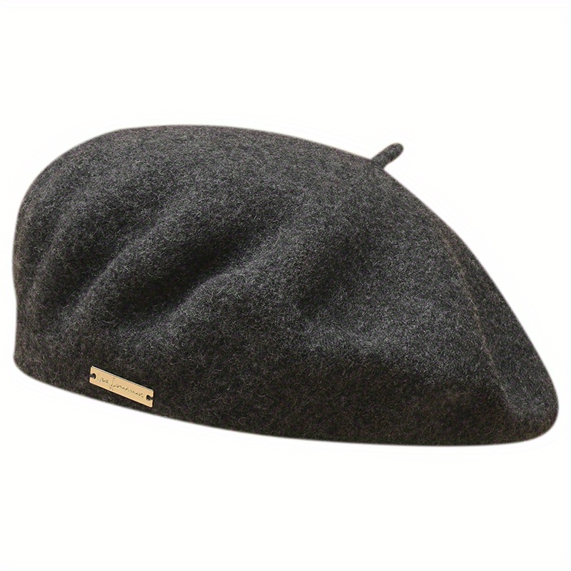 Bright Candy Wool Beret Women's Beanie Cap Painter Hats