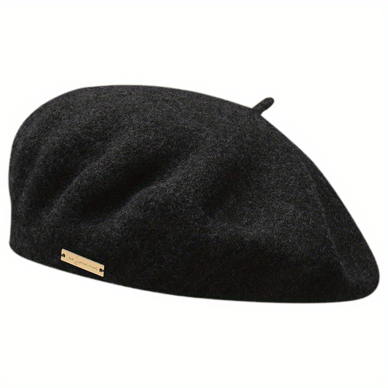 Bright Candy Wool Beret Women's Beanie Cap Painter Hats