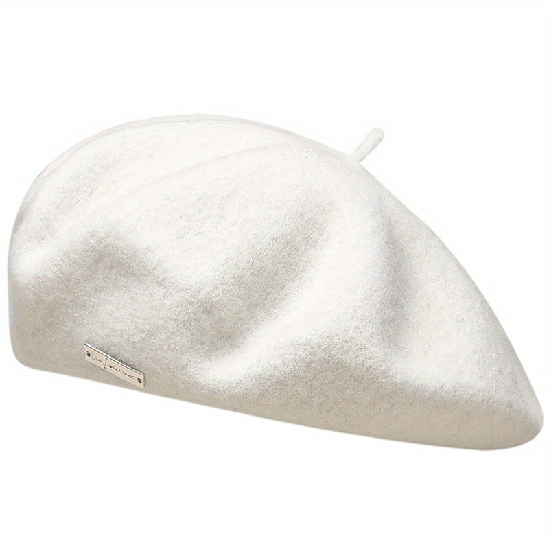 Bright Candy Wool Beret Women's Beanie Cap Painter Hats
