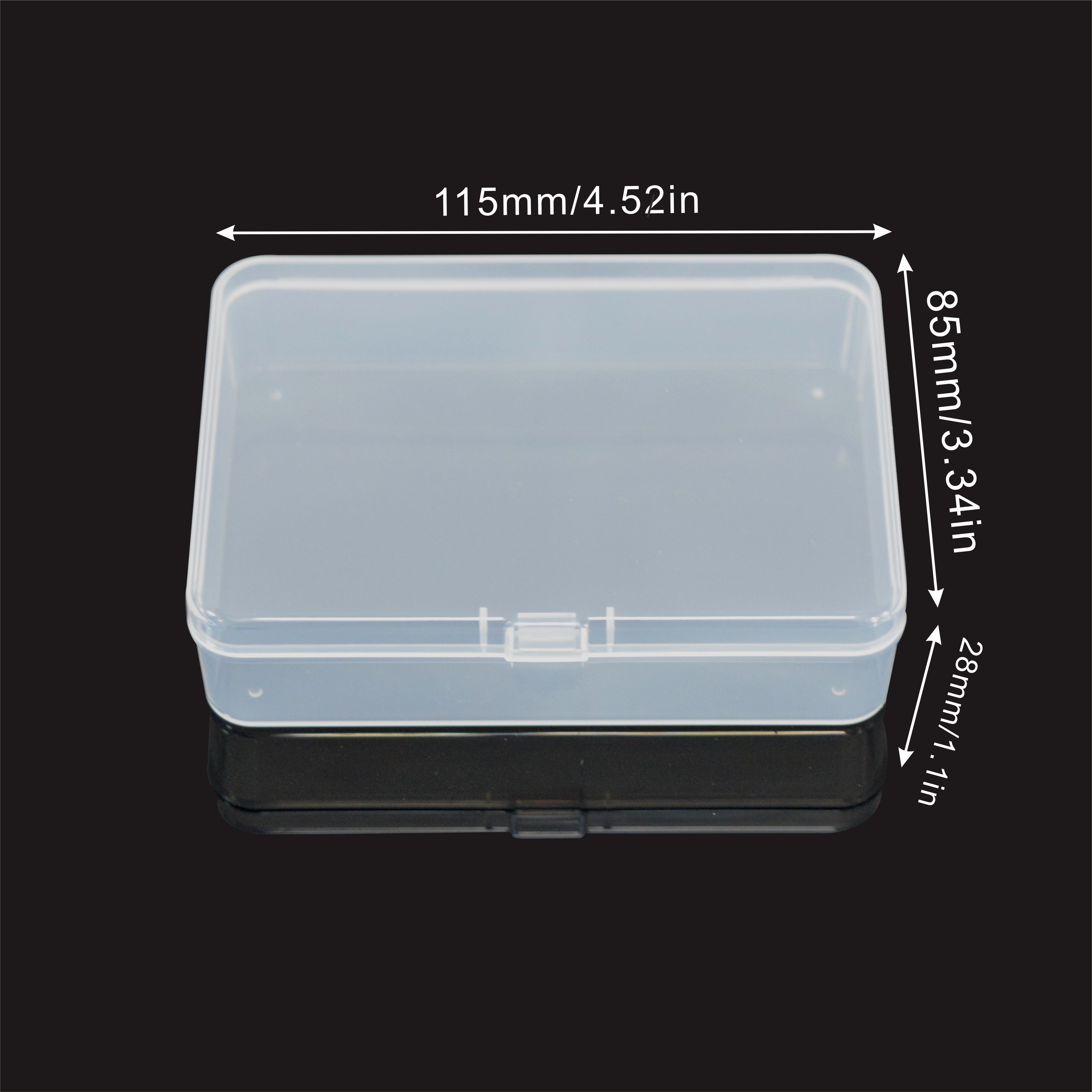 1pc Clear Plastic Storage Card Box, Playing Cards Container, Poker Game  Card Box For Board Games, Household Storage Organizer