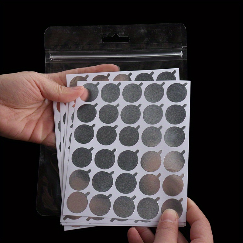90pcs Of Disposable Foil Pallets For Eyelash Glue, Including Glue Paper Patches And Stickers For Eyelash Extension Applications