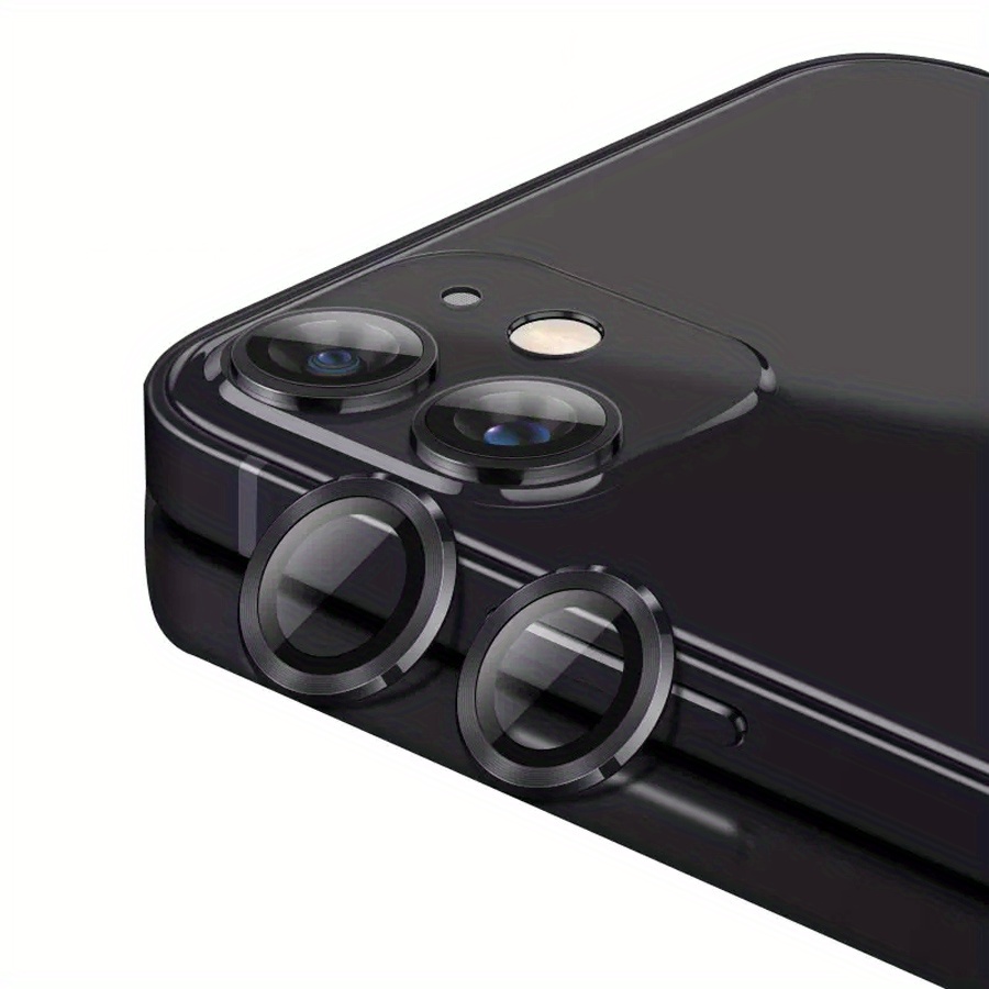 Lente Anillo Metal Protector Vidrio Iphone 11 12 13 Pro Max - Temu