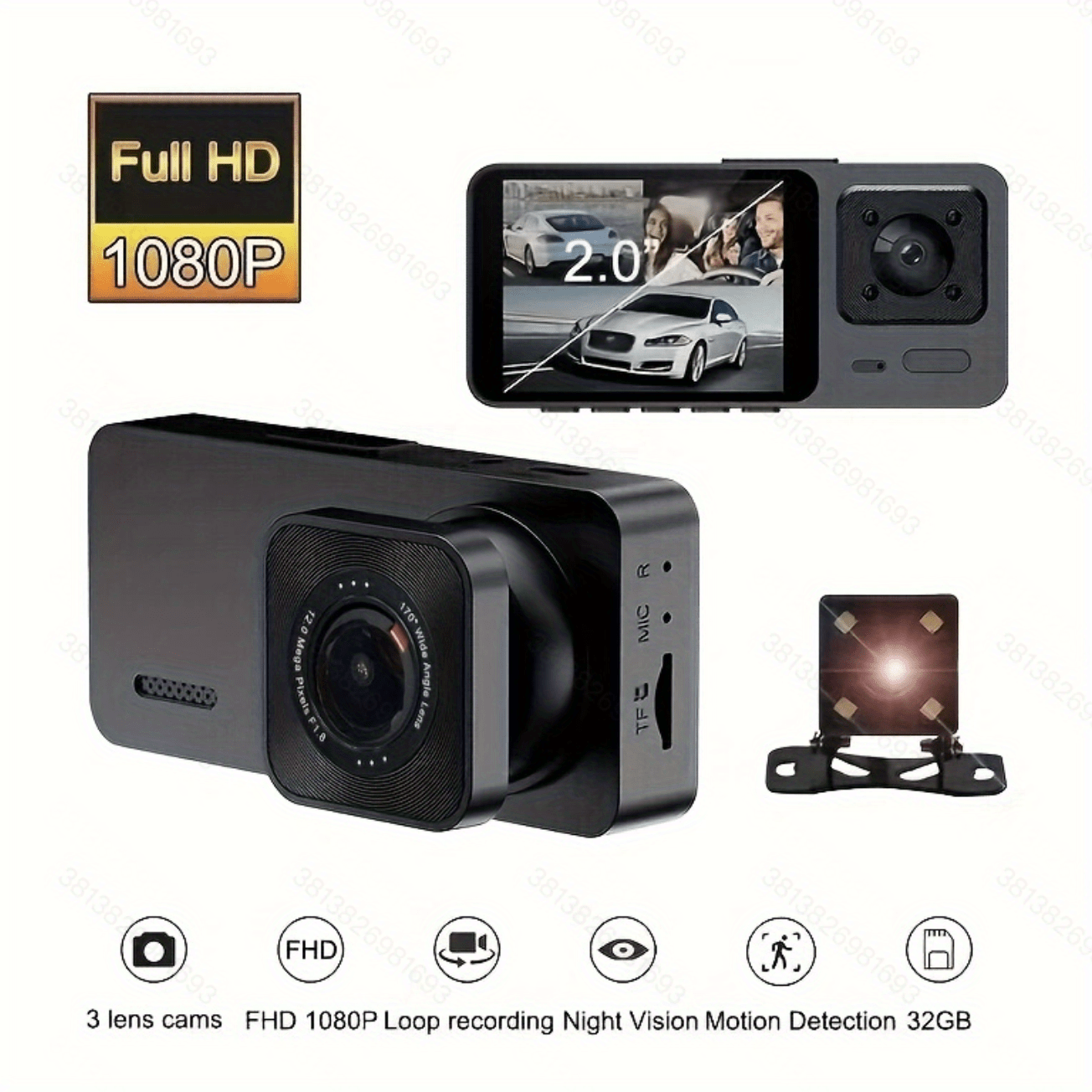 1080P USB Car DVR Camera Dash ULT Cam Video Recorder Night Vision