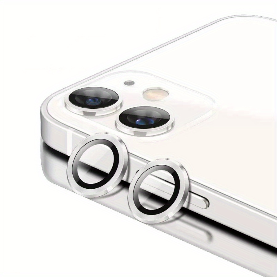 Lente Anillo Metal Protector Vidrio Iphone 11 12 13 Pro Max - Temu