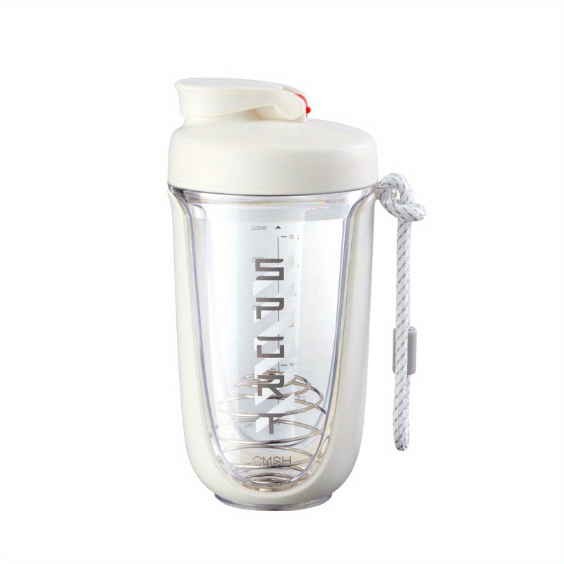 AJOYOUS 400ML Whey Protein Powder Mixing Fitness Sport Shaker Bottle Gym  Outdoor Portable Plastic Drink Cocina Cleaver