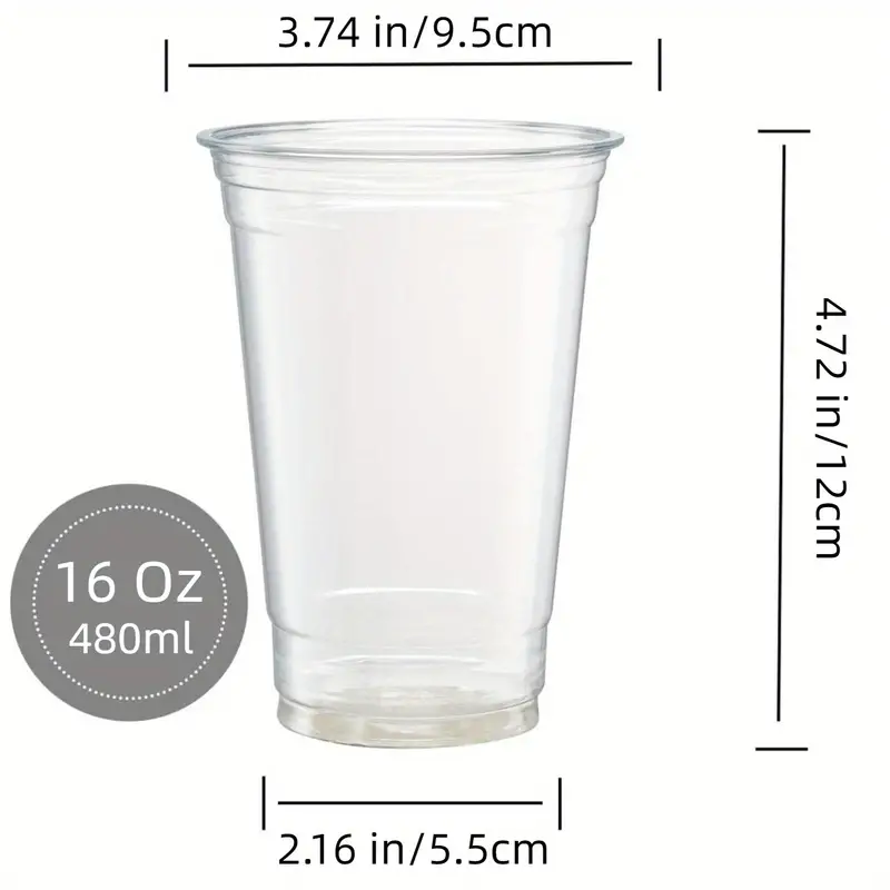 Clear Plastic Cups Disposable Party Cups For Parties Picnics - Temu