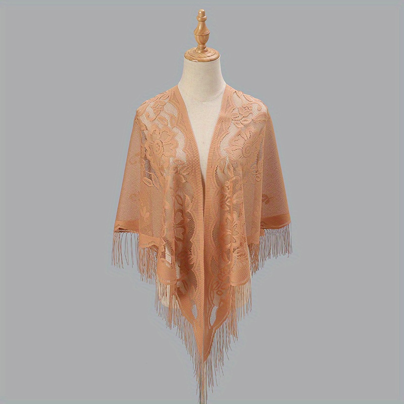 Triangle Lace Stole