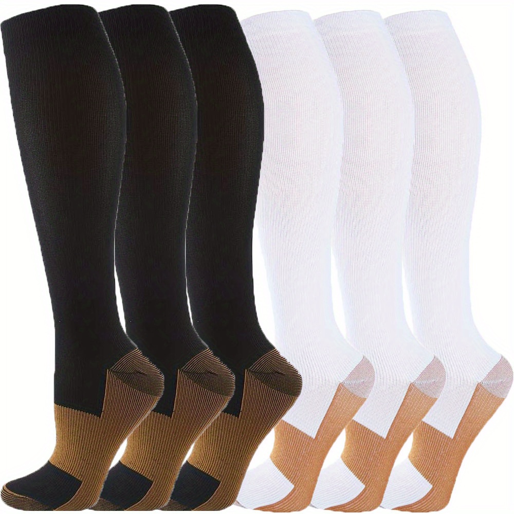 Copper Compression Socks Women Men Improve Circulation - Temu