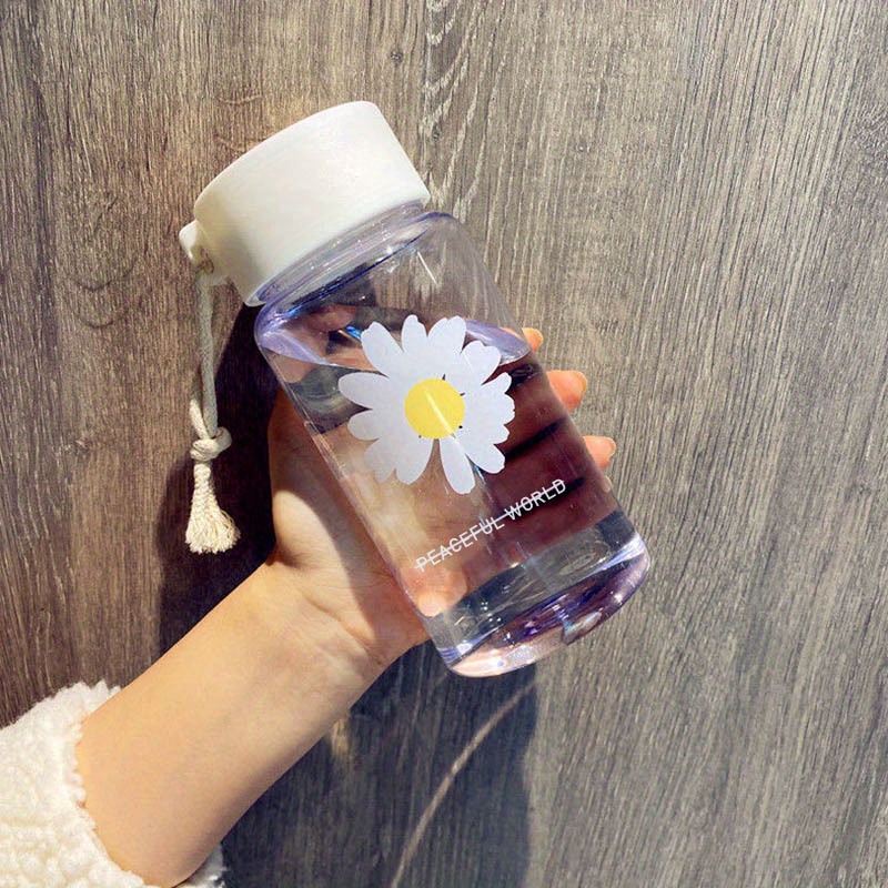 Clear Glass Water Bottle - Groovy Girl Gifts