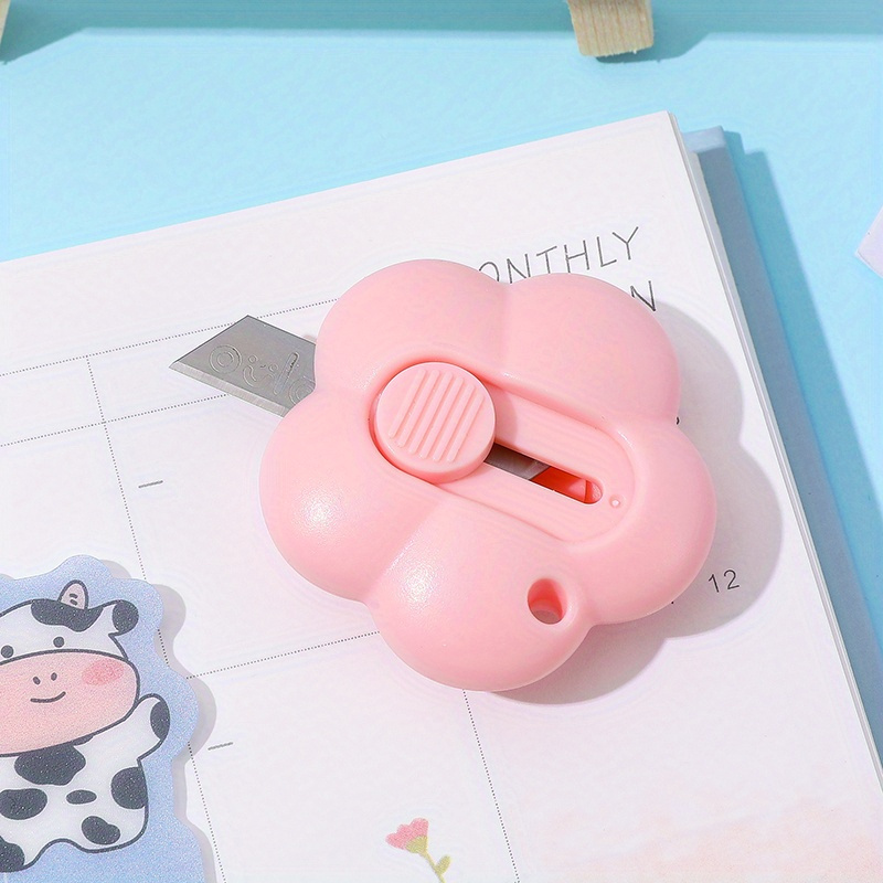 Cute Mini Love Heart Utility Knife Paper Cutter Art - Temu