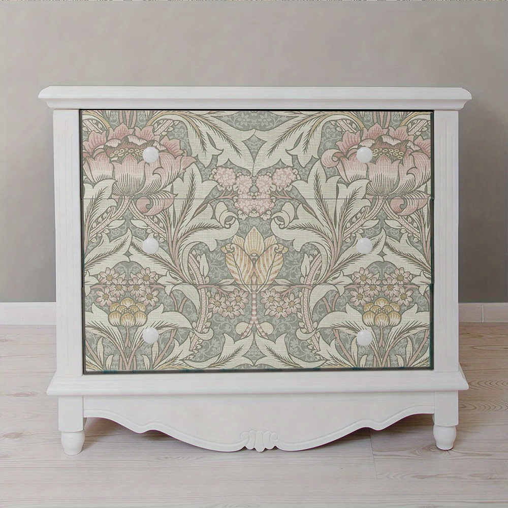 Boho Self adhesive Wallpaper Watercolor Floral Self adhesive Temu