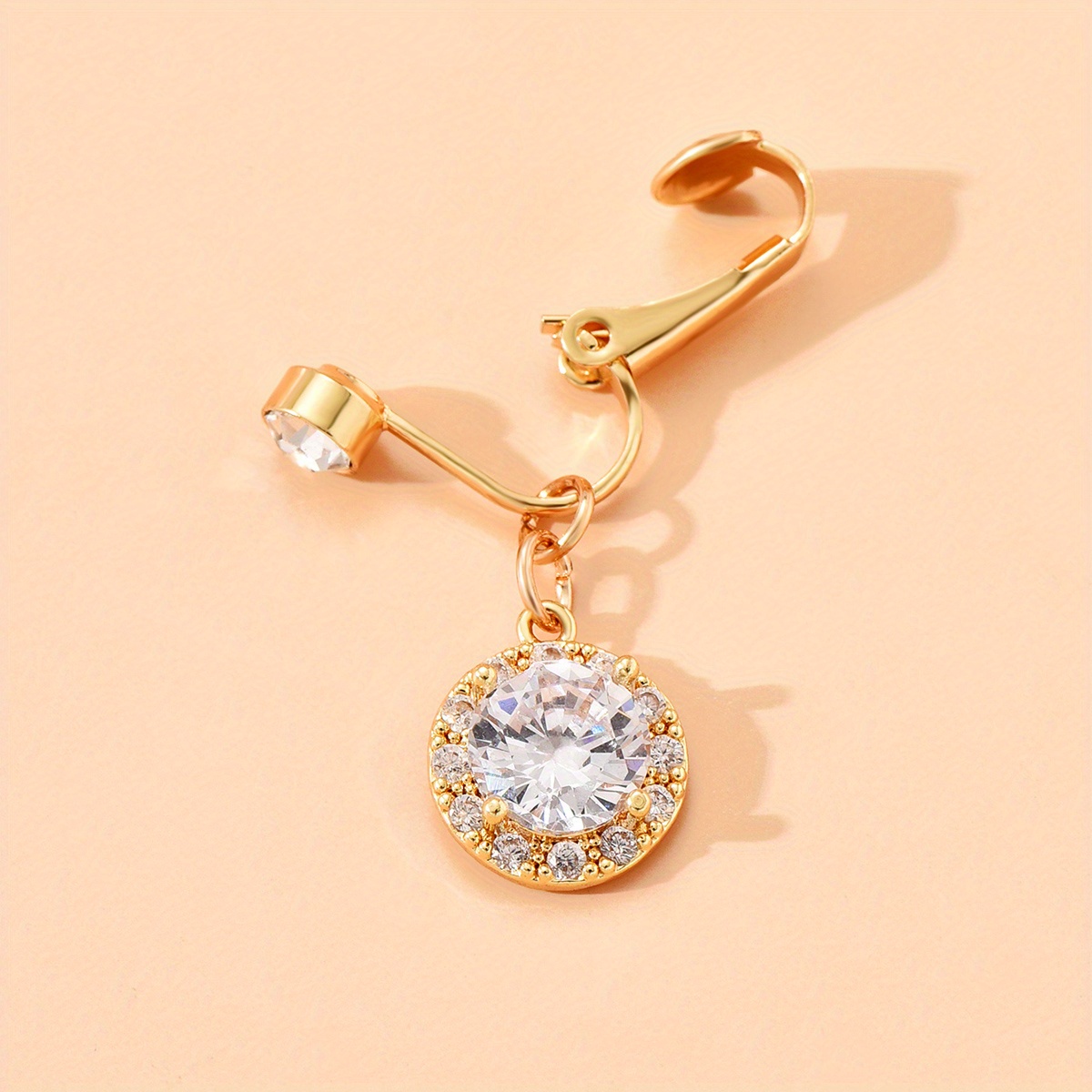 Circle Hook Stainless Steel Navel Belly Ring