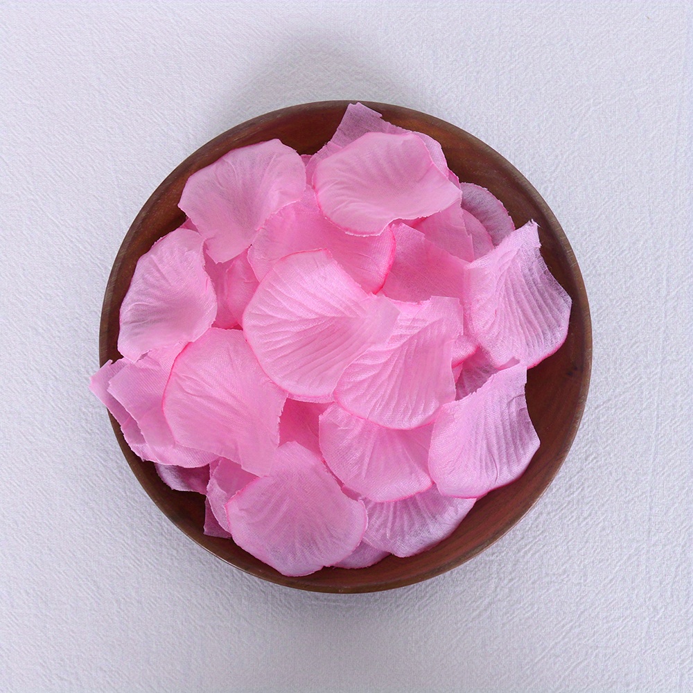 1000 Pcs Tasteless Pa Rose Petals Wedding Artificial Roses Fake Roses Petals, Size: 5
