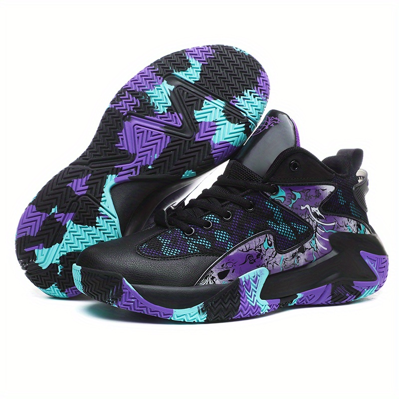 Kangaroos Roos Shane Shawn Revival Shoes Sneakers Purple & Black Men's 8 1/2